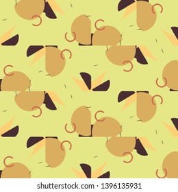 Simple vector illustration. Abstract geometric background pattern