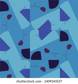 Simple vector illustration. Abstract geometric background pattern