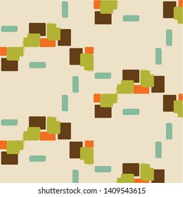 Simple vector illustration. Abstract geometric background pattern