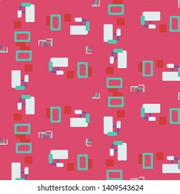 Simple vector illustration. Abstract geometric background pattern