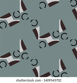 Simple vector illustration. Abstract geometric background pattern