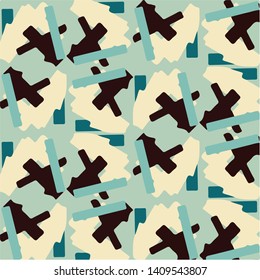 Simple vector illustration. Abstract geometric background pattern