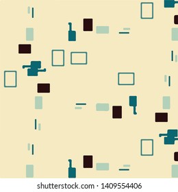 Simple vector illustration. Abstract geometric background pattern