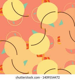 Simple vector illustration. Abstract geometric background pattern