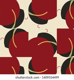 Simple vector illustration. Abstract geometric background pattern