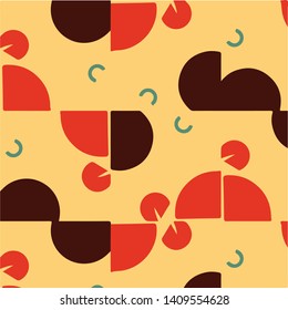 Simple vector illustration. Abstract geometric background pattern