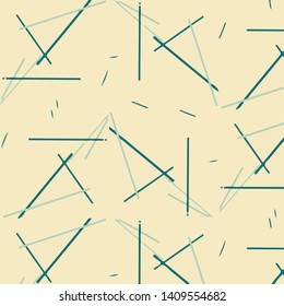Simple vector illustration. Abstract geometric background pattern