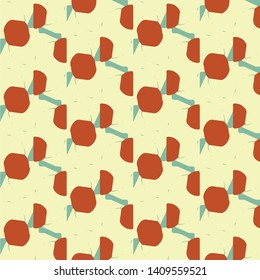 Simple vector illustration. Abstract geometric background pattern