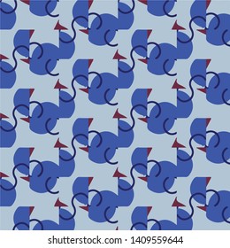 Simple vector illustration. Abstract geometric background pattern