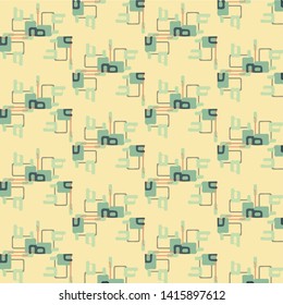 Simple vector illustration. Abstract geometric background pattern