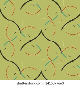 Simple vector illustration. Abstract geometric background pattern