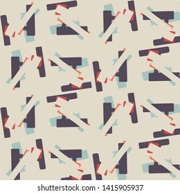 Simple vector illustration. Abstract geometric background pattern