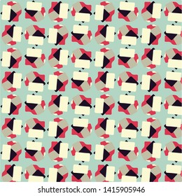 Simple vector illustration. Abstract geometric background pattern