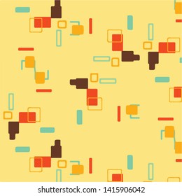 Simple vector illustration. Abstract geometric background pattern