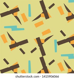 Simple vector illustration. Abstract geometric background pattern
