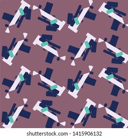 Simple vector illustration. Abstract geometric background pattern