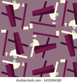 Simple vector illustration. Abstract geometric background pattern