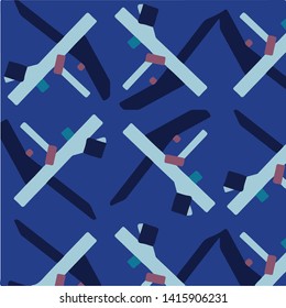 Simple vector illustration. Abstract geometric background pattern