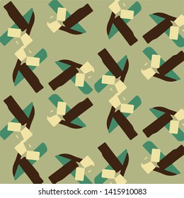 Simple vector illustration. Abstract geometric background pattern