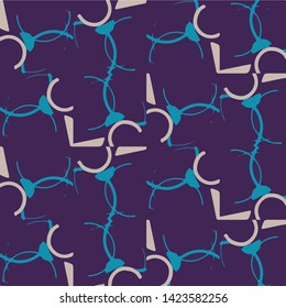 Simple vector illustration. Abstract geometric background pattern