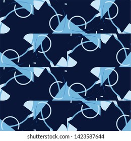 Simple vector illustration. Abstract geometric background pattern