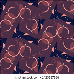 Simple vector illustration. Abstract geometric background pattern