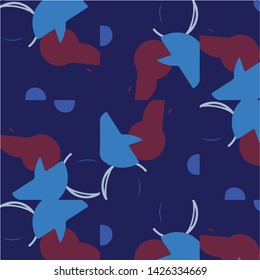 Simple vector illustration. Abstract geometric background pattern