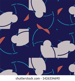 Simple vector illustration. Abstract geometric background pattern