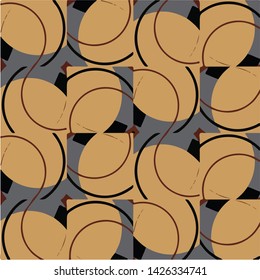 Simple vector illustration. Abstract geometric background pattern
