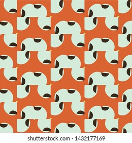 Simple vector illustration. Abstract geometric background pattern