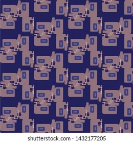 Simple vector illustration. Abstract geometric background pattern