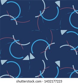 Simple vector illustration. Abstract geometric background pattern