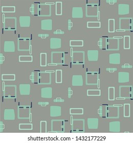 Simple vector illustration. Abstract geometric background pattern