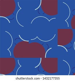 Simple vector illustration. Abstract geometric background pattern