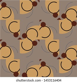 Simple vector illustration. Abstract geometric background pattern