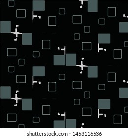 Simple vector illustration. Abstract geometric background pattern