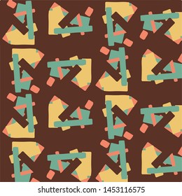 Simple vector illustration. Abstract geometric background pattern