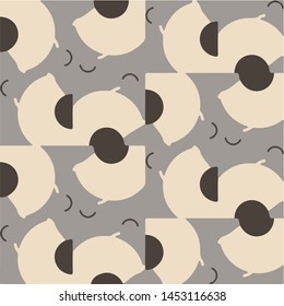 Simple vector illustration. Abstract geometric background pattern