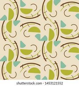 Simple vector illustration. Abstract geometric background pattern