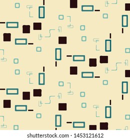 Simple vector illustration. Abstract geometric background pattern