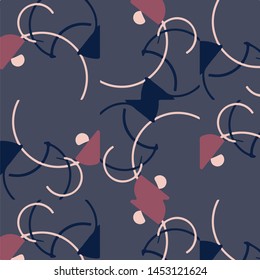 Simple vector illustration. Abstract geometric background pattern