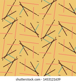 Simple vector illustration. Abstract geometric background pattern