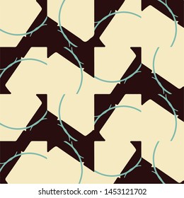 Simple vector illustration. Abstract geometric background pattern