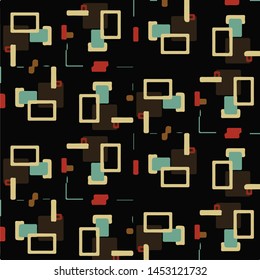 Simple vector illustration. Abstract geometric background pattern