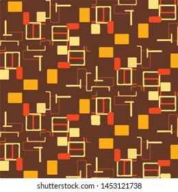 Simple vector illustration. Abstract geometric background pattern
