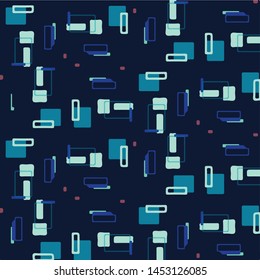 Simple vector illustration. Abstract geometric background pattern