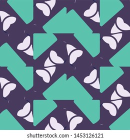 Simple vector illustration. Abstract geometric background pattern