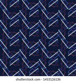 Simple vector illustration. Abstract geometric background pattern