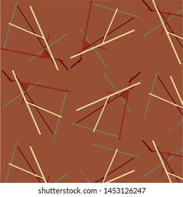 Simple vector illustration. Abstract geometric background pattern