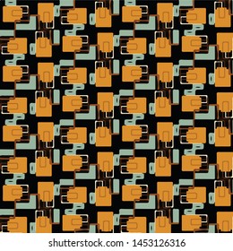 Simple vector illustration. Abstract geometric background pattern